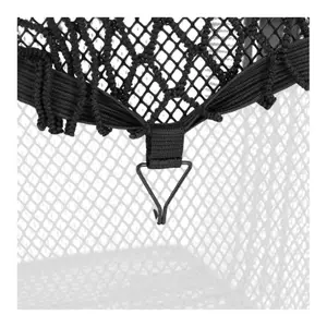 Red de protección con 2 cierres para cesta delantera nido de abeja P2R image-2