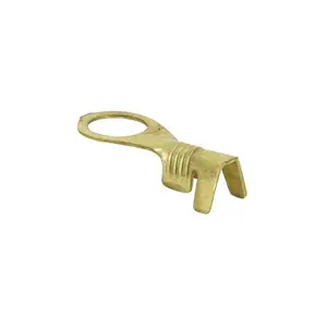 Pack of 100 uninsulated brass cable lugs P2R image-1