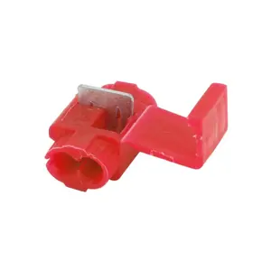 Pack of 100 pre-insulated electrical connectors for wire sections P2R image-2