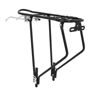 Doppelter Alu-Hinterradgepäckträger mit verstellbarem Gestänge P2R image-0