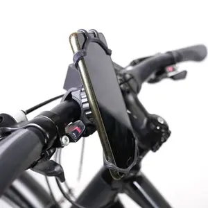 Soporte universal de silicona para bicicleta compatible con velocímetro garmin P2R Coolride image-3