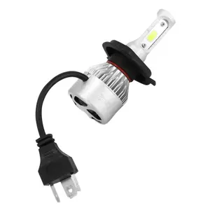 Paar ledlampen met aluminium koelventilator P2R Culot P43t 8000 Lumens 6500k image-1