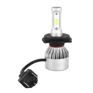 Paar ledlampen met aluminium koelventilator P2R Culot P43t 8000 Lumens 6500k image-2