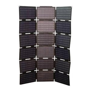 197242-foldable-solar-panel-for-battery-connectivity-selection-p2r-leader-fox-black-150-w-42-v