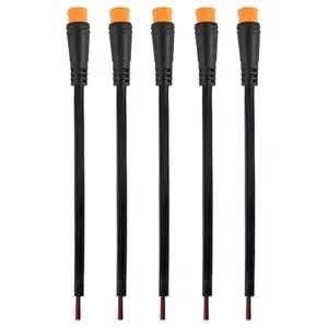 Set of 5 waterproof connectors for scooter male selection P2R 3 Broches image-3