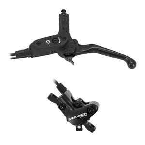 2-piston front hydraulic disc brakes P2R Star