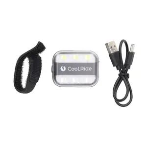 usb rear light clip on seat post P2R Coolride Usb image-4