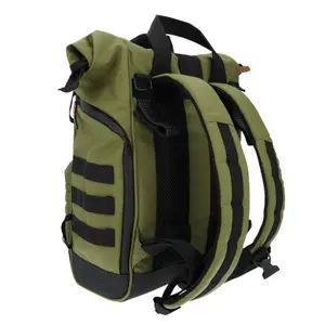 Sacoche arrière fixation crochets sur porte bagage P2R Hapo G Roll Top image-1