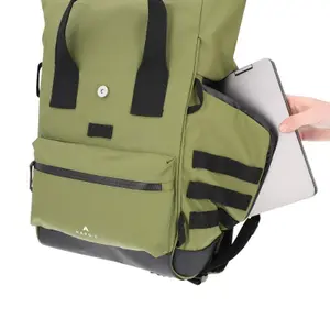 Sacoche arrière fixation crochets sur porte bagage P2R Hapo G Roll Top image-5