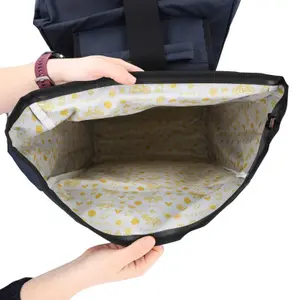 Sacoche arrière fixation sangles reglables et scratchs P2R Hapo G Roll Top image-5