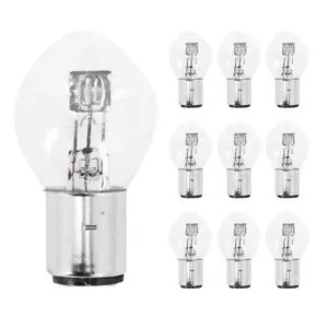 Caja de 10 bombillas halógenas P2R 25-25W Ba20D Bulb B35 image-1