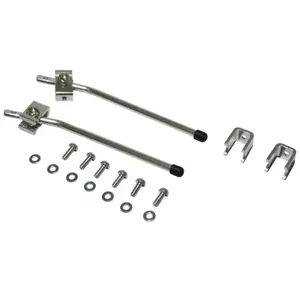 Portabagagli posteriore in alluminio con aste P2R image-2