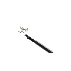 Rohr mit 10 Speichen aus Edelstahl mit abgewinkeltem Kopf und Nippel P2R 292 mm