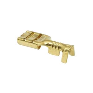Pack of 50 non-insulated flat female brass cable lugs P2R RS 7603 image-1