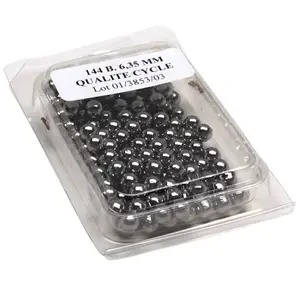1 χύμα με 144 σφαιρίδια από ατσάλι P2R 6,350 mm image-0