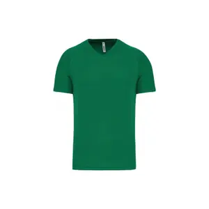 pa476-kellygreen-v-ausschnitt-t-shirt-proact-sport-dunkelgrun