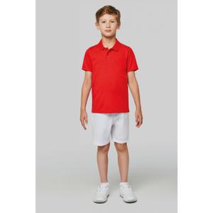 Korte mouwen polo voor kinderen Proact polyester image-1