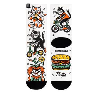 bacoa-cats-multicolore-meias-pacific-co-bacoa-cats-multicolorido