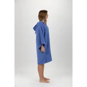 Poncho de surf avec manches violet femme Pacifique Sud image-3