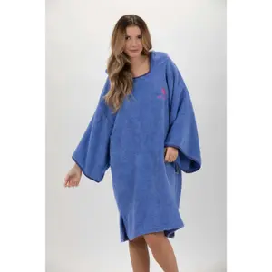 Poncho de surf avec manches violet femme Pacifique Sud image-4