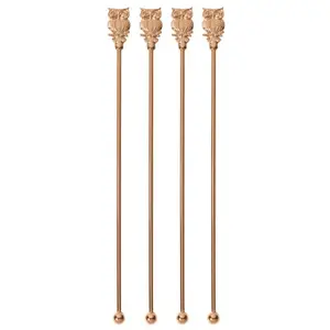 Agitadores de bebida Paderno Hibou (x4) image-0