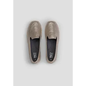 Alpargatas de piel para mujer Paez Vegan Snake image-4