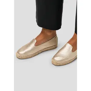 Alpargatas de piel para mujer Paez Vegan Snake image-5