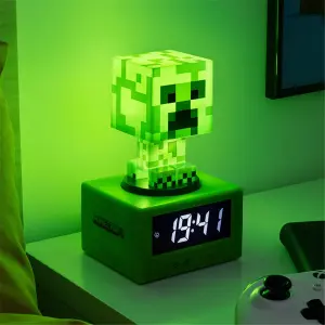 Ρολόι Ξυπνητήρι Παιδιού Paladone Minecraft Creeper Icon image-1