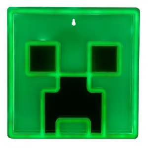 Φωτεινή επιγραφή τοίχου παιδιού Paladone Minecraft Creeper image-2