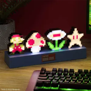 Lampe enfant Paladone Nintendo New Mario Icons image-1