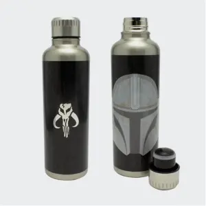 676sta003-gourde-aluminium-paladone-the-mandalorian-noir-argente-500-ml