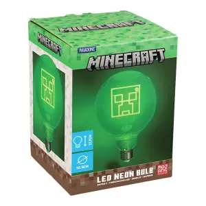 Διακοσμητική λάμπα LED Paladone Creeper Neon Bulb E27 image-2