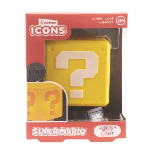 Nightlight Paladone Nintendo 3D Question Block V3
