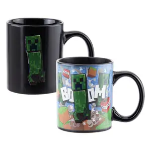 Thermal effect mug Paladone Minecraft - Creeper image-0
