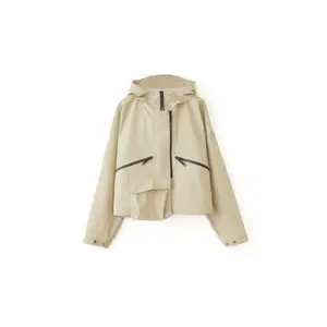 Damen 3-Lagen Regenjacke Palladium