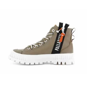 Botas de mujer con cremallera Palladium Pallashock Back image-2