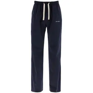 pmca141s24fab001-pantalon-de-jogging-palm-angels-classic-logo-bleu