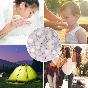 Rengöringsservetter med brus Paloma Beauties (x100) image-1