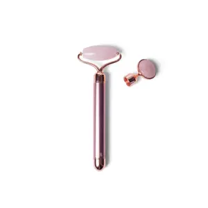 Rouleau de massage lissant en jade electrique 2en1 Paloma Beauties image-0