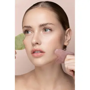 Jade-Massage-Set gua sha Paloma Beauties image-1