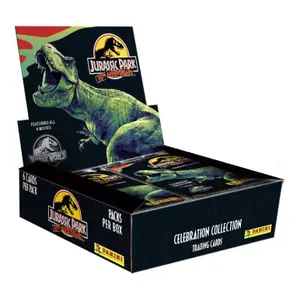 Set of 24 of 6 trading cards Panini Jurassic Park 30th Anniversary Celebration Collection image-0