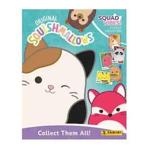 Children's stickers Panini Squishmallows Squad Vibes image-0