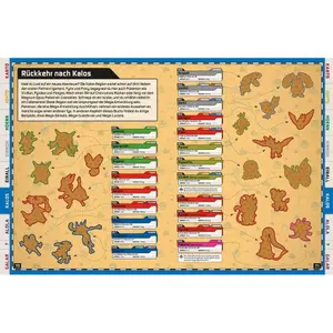 Book - das große stickerbuch mit allen regionen von kanto bis galar Panini Pokémon image-1