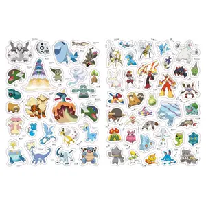 Book - das große stickerbuch mit allen regionen von kanto bis galar Panini Pokémon image-2