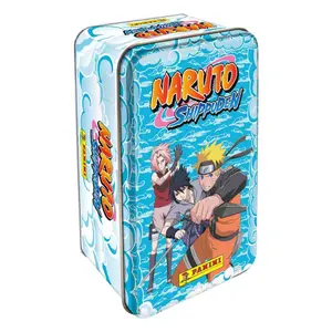 Set of 3 trading cards Panini Naruto Shippuden Hokage Trading Card Collection Classic Tin image-0