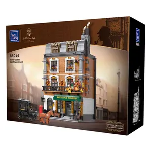 Konstruktionsspiele Pantasy Sherlock Holmes - Baker Street 221B Apartment