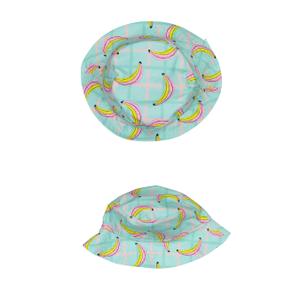 Cappello da pescatore per neonati Paper Boat Banana splash
