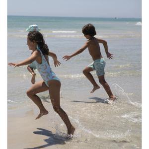 Costume da bagno 1 pezzo da bambina Paper Boat Banana splash image-4