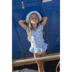 Baby girl 1-piece swimsuit Paper Boat Cherry Pop image-2