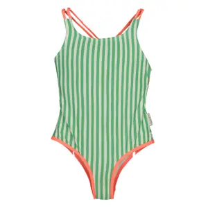 Μαγιό ενός τεμαχίου για κορίτσια Paper Boat Pop Stripes image-0